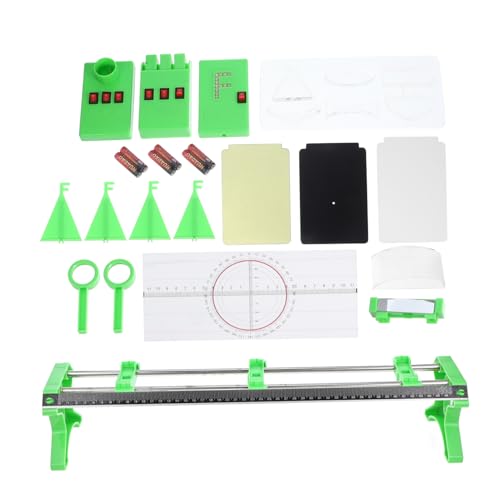 Abaodam 1 Satz Optische Instrumente Optik Ausrüstung Physik-experimentiergeräte Optik Experimentierkasten Optische Bankausrüstung Physik-experimentierset Optik-lern-Starter-kit Abs Green von Abaodam