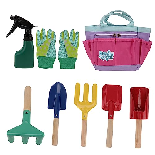 Abaodam 1 Satz Pflanzwerkzeuge Für Strandbagger- Gartenwerkzeug Für Mini-strandbagger Sandkastenspielzeug Für Rechen Kelle Für Handkelle Garten Holz von Abaodam