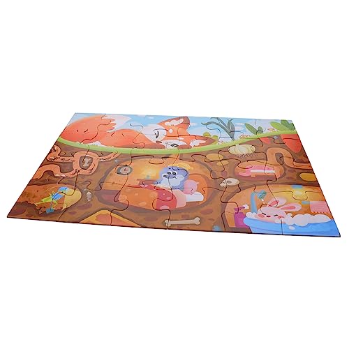 Abaodam 1 Satz Puzzle Für Kinderrätsel Kleinkind-Puzzle Rätsel Für Kleinkinder Kleinkind Rätsel Kinderspielzeug Für Kleinkinder Papierpuzzle Für Papier von Abaodam