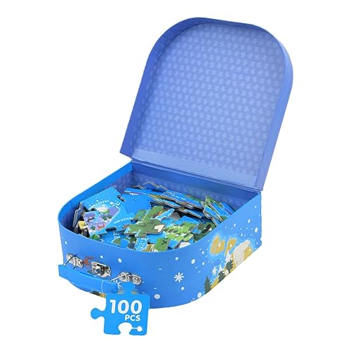 Abaodam 1 Satz Puzzle World map laubsägen für kinderspielzeuge spielzeuge Toys for spielsachen für Bildungsspielzeug rätseln Weltkartenrätsel Papier Blue von Abaodam