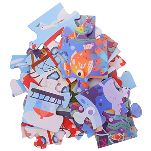 Abaodam 1 Satz Puzzle für Projekt Zinn Vorschulspielzeug Junge Notizen Puzzle rätselbuch Puzzles für im Alter von 4-8 Jahren Papierpuzzles für Kleinkinder 1-3 von Abaodam