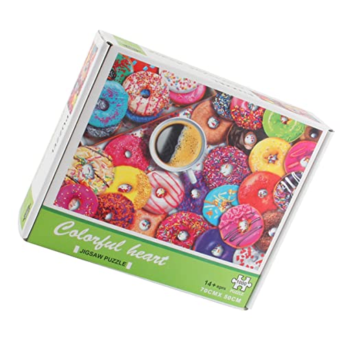 Abaodam 1 Satz Puzzle für kinderspielzeug kindergeschenke nachtisch hühner Platz -Tablet Rätsel Bildungsspielzeug kognitive Spielsachen Papier Colorful von Abaodam