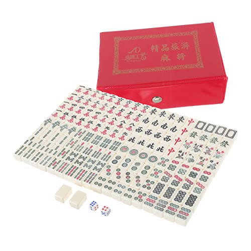 Abaodam 1 Satz Requisiten für Reisetischspiele Mahjong Reisespielzeug Mini-Retro-Spielkonsole Spielzeug für die Reise Mini-Spielekonsolen Kollege famaliguy Requisiten für Reisespiele Acryl von Abaodam