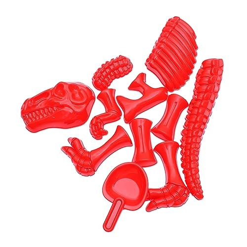 Abaodam 1 Satz Schimmel bastelset basteln für Beach Toys Crafts for bastelmaterial für Funny Toys Dinosaurier-Sandformen plastikformen selber Machen rot von Abaodam