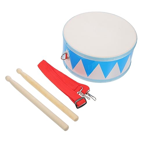 Abaodam 1 Satz Schlagtrommel Gehirnspielzeug holziges Spielzeug Bongos kinderinstrumente Kinder musikinstrumente Musikalisches Trommelspielzeug Kleine Trommel für Kinder Polyester-Leder von Abaodam