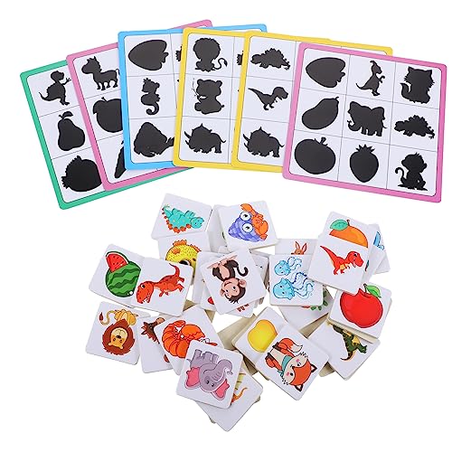 Abaodam 1 Satz Shadow Matching Puzzle aus Holz für Frühe Bildung Hand Auge Koordination Pädagogisches Puzzlespiel für Lustige Pairing Toys Fördert Kreativität und Kognitive Fähigkeiten Abaodam 1 Satz Shadow Matching Puzzle aus Holz für Frühe Bildung Hand Auge Koordination Pädagogisches Puzzlespiel für Lustige Pairing Toys Fördert Kreativität und Kognitive Fähigkeiten von Abaodam