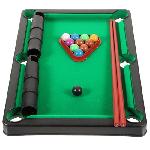 Abaodam 1 Satz Simulierter Billardtisch Mini-Billard- Billardtisch Spiel Eltern-Kind-billardspielzeug Mini-billardtische Für Mini-billardtisch Für Plastik von Abaodam