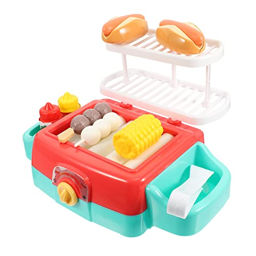 Abaodam 1 Satz Spielhaus Obstmaschine küchenspielzeug für Kitchen Toys for Kinderküche Spiel Hausspielzeug Mini-Grill umweltfreundlicher Kunststoff von Abaodam