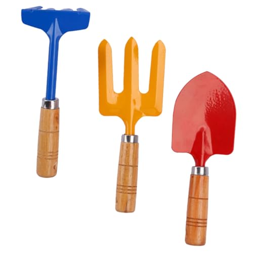 Abaodam Metall-gartenschaufel-Set 3-in-1 Sand- und Strandschaufeln für Jungen und Mädchen für Spaß Im Freien von Abaodam