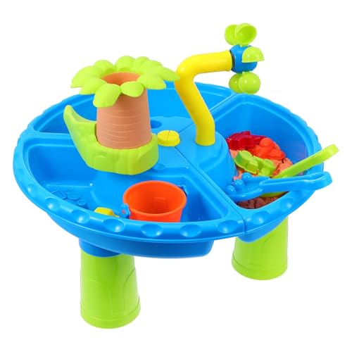 Abaodam 1 Satz Strandspielzeug Activity für aktivity für kinderspielzeuge spielsachen für draußen Toy Set Tischspielzeug zusammenbauen Sandspieltisch Plastik von Abaodam