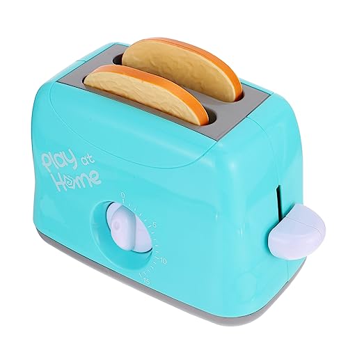 Abaodam 1 Satz Toaster Mini- Zappelspielzeug Spielzeugküchenprodukte Spielzeugnahrung Spielspielzeug Vorgeben Kinderspielzeug Pädagogisches Plastik von Abaodam