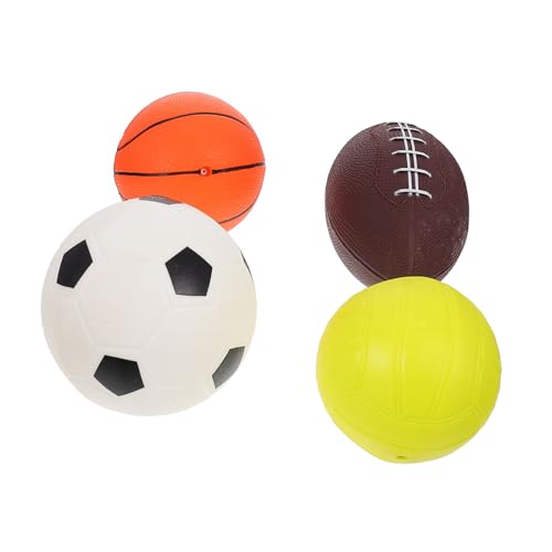 Abaodam 1 Satz aufblasbarer Spielzeugball Kreatives Spielzeugball-Set Kindergeburtstagsparty- Netz Fußball werfen Korbball aufblasbares Ballspielzeug Spielzeugbälle PVC von Abaodam