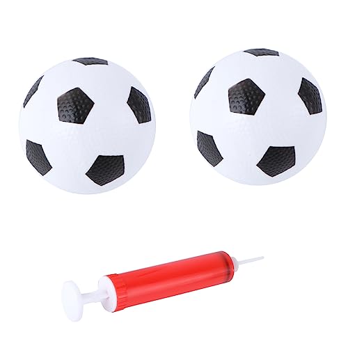 Abaodam Fußballpumpen-Set Für Kinder 2 Mini-fußball Und 1 Pumpe Schaumstoff-fußballspielzeug Lernspielzeug Für Jungen Und Mädchen Abaodam Fußballpumpen-Set Für Kinder 2 Mini-fußball Und 1 Pumpe Schaumstoff-fußballspielzeug Lernspielzeug Für Jungen Und Mädchen von Abaodam