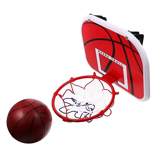 Abaodam 1 Satz hängender Basketballkorb Mini-Basketballkorb für den Innenbereich Innenaufhängung Basketballkorb für Kinder Spielzeug Geschenke Jungenzimmer dekor Basketballkörbe für Jungen von Abaodam