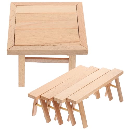 Abaodam 1 Satz jucarii pentru copii hühner holzspielzeug holzbauklötze holzhaus Puzzle zusammenbauen zum Zerlegen und Zusammenbauen von Holz Montage möbel Form hölzern von Abaodam