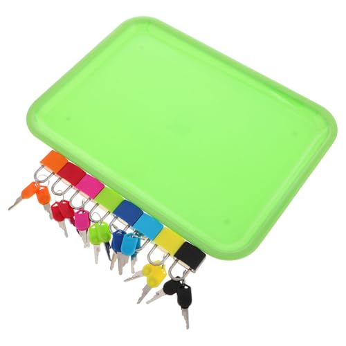 Abaodam 1 Satz zum knacken von schlössern Schließt Montessori Montessori-Lernspielzeug Feinmotorikspielzeug für Kleinkinder kleine Schlösser mit Schlüsseln Metall Abaodam 1 Satz zum knacken von schlössern Schließt Montessori Montessori-Lernspielzeug Feinmotorikspielzeug für Kleinkinder kleine Schlösser mit Schlüsseln Metall von Abaodam
