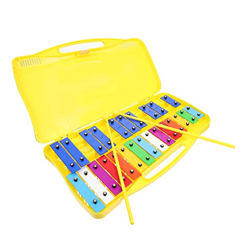 Abaodam 1 Set 25 Ton Klavierspiel Musikspielzeug Für Kleinkinder Kleinkind Percussion Früherziehungsinstrumente Schlaginstrumente Klopfklavierspielzeug Holzspielzeug Kunststoff von Abaodam