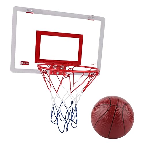 Abaodam 1 Set Basketballnetz Wandbehang Basketballbrett Indoor Basketball Set Einfache Installation Basketball Set Körbe Fähigkeiten Lehrspielzeug Tragbares Basketball Set Basketballkorb von Abaodam