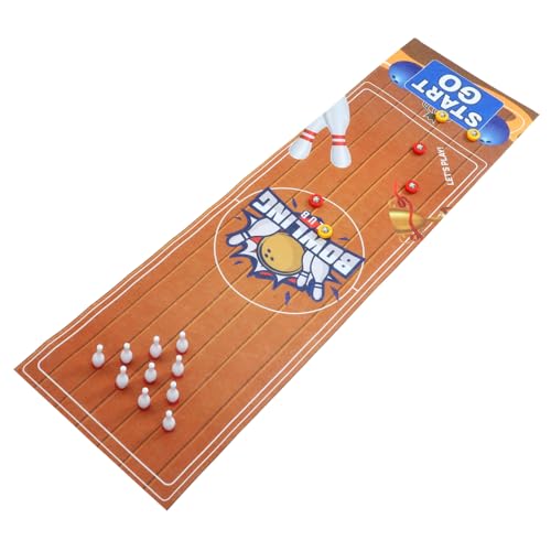 Abaodam 1 Set Bowling Brettspiel Bowling Kugel Bowling Spielzeug Für Kinder Outdoor Spielzeug Spielmatte Kinder Tischspiele Mini Bowling Spiel Interessantes Bowling Spiel von Abaodam