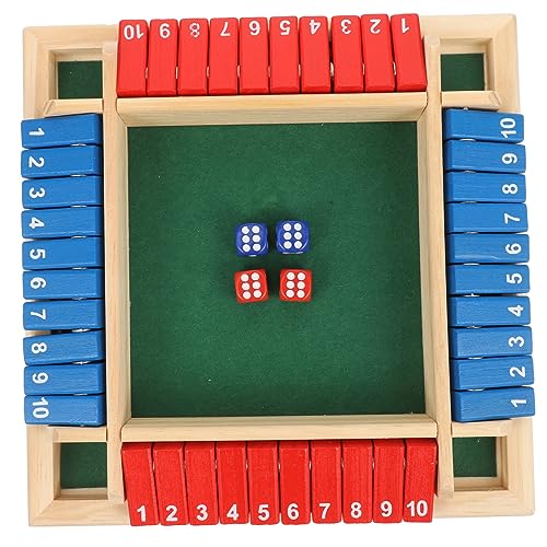 Abaodam 1 Set Brettspiel Mini Würfel Tischbrettspielzeug Lernspielzeug Lustiges Für Partys Versammlungen Spielrequisite Partyspielrequisite Unterhaltungsspielrequisite Holz von Abaodam