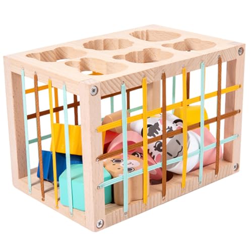 Abaodam 1 Set Cesare Toys Kinderspielzeug Kleinkindspielzeug Alter 2 Kleinkind Tierspielzeug Formspielzeug Für Kleinkinder 1 3 Kleinkinder Für Kleinkinder 1 Sorter Holz von Abaodam