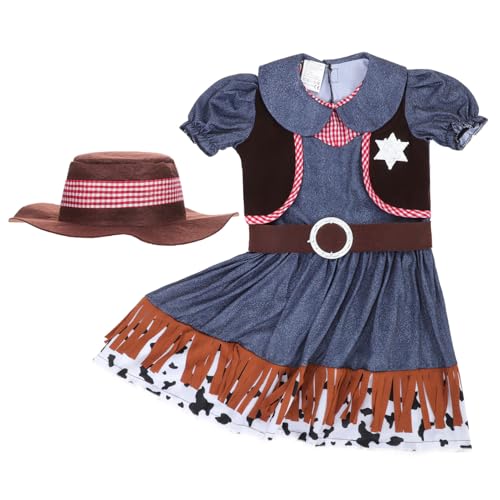 1 Set Damen Western Kleidung Cowgirl Kostüm Cowgirl Kostüm Rolle Westernkleidung Westernkleidung für Halloween Cowgirl Kostüm für von Abaodam