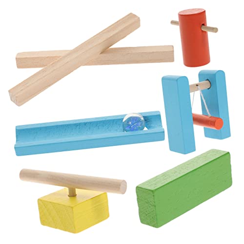 Abaodam Spielsachen Holzbausteine Kinder 1 Set Domino Bausteine Für Lustiges Domino Pädagogisches Bauklötze Set Für Kreatives Und Lernen Ideales Für von Abaodam