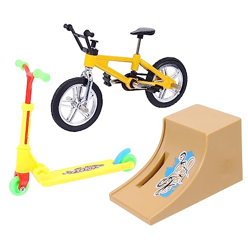 Abaodam 1 Set Fingerfahrrad Lernspielzeug Tragbares Fingerspielzeug Lernfingerspielzeug Fingersportspielzeug Fingerspitzensportspielzeug Fingerrollerspielzeug von Abaodam