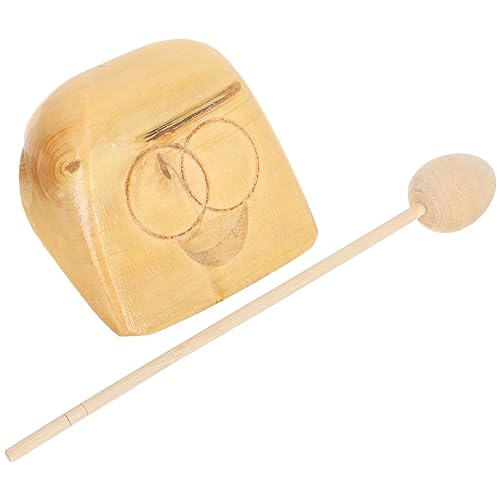 Abaodam 1 Set Holzfisch Musikinstrument Musikinstrumente Kinderspielzeug Kleinkind Musikinstrumente Für Kleinkinder Musikspielzeug Kinderinstrument Percussion Musikspielzeug von Abaodam