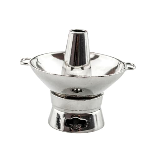 Abaodam 1 Set Hot Pot Modell Mini Küchenschmuck Kleine Hausdekoration Mini Szenenmodell Miniatur Szenenmodell Simulation Von Küchengeschirr Mini Haustopf Mini Küche Silber von Abaodam