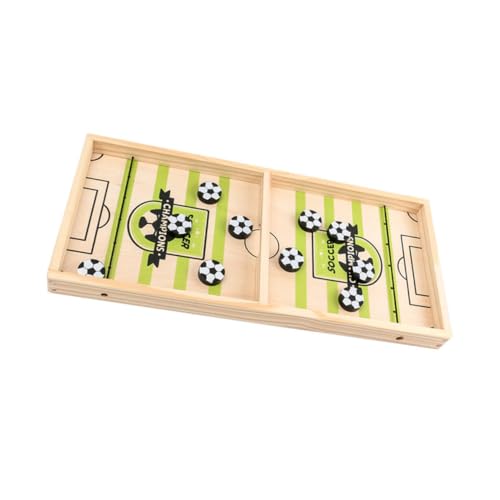 Abaodam 1 Set Hüpfendes Schachspielzeug Rayan Kinder Pädagogisches Kinder Fast Sling Puck Spiel Interaktives Schachspielzeug Tischhockey Brettspiele Spielzeug Aus Holz Grün von Abaodam