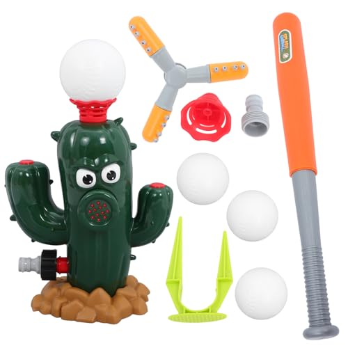 Abaodam 1 Set Kaktus Spritzspielzeug Outdoor Wasserspielzeug Kinder Sprinkler Jungenspielzeug Kleinkind Sprinkler Wasserspray Spielzeug Sprinkler Tee Ball Badezimmerspielzeug von Abaodam