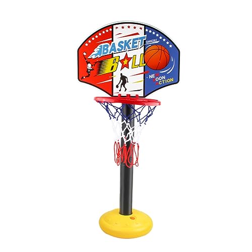 Abaodam 1 Set Kinder Basketballständer Kinderspielzeug Kinderspielzeug Basketballkorb Zum Werfen Spielzeug Verstellbarer Basketballkorb Kinderspielzeug Kinder Basketballspielzeug von Abaodam