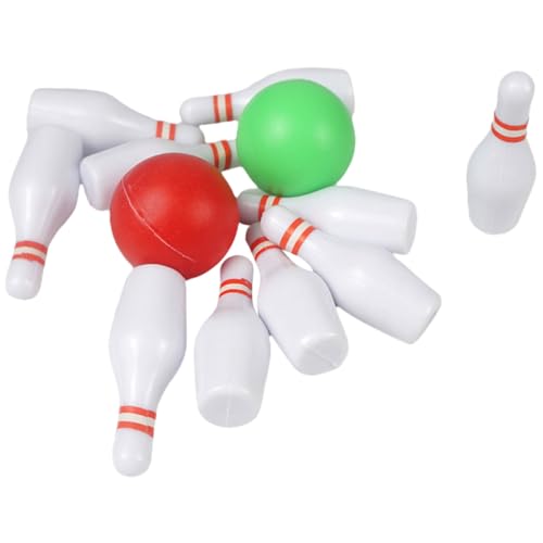 Abaodam Bowlingspielzeug Mini- -Bowling-Modell Simulation Bowling Für Jungen Und Mädchen Dekorativ von Abaodam