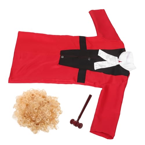 Abaodam 1 Set Richter-Kostüm mit Hammer Perücke, authentisches Rollenspiel-Outfit für Halloween, Karriere-Erfahrung, Events, verbessert das Selbstvertrauen der Schauspielfähigkeiten Abaodam 1 Set Richter-Kostüm mit Hammer Perücke, authentisches Rollenspiel-Outfit für Halloween, Karriere-Erfahrung, Events, verbessert das Selbstvertrauen der Schauspielfähigkeiten von Abaodam