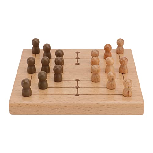 Abaodam 1 Set Schachbrettspiel Mit Neun Sterne Perlen Denkspielzeug Lernspielzeug Für Schreibtischspielzeug Schachtischspiel Reisespielzeug Für Kinderspielzeug Brettspiel von Abaodam