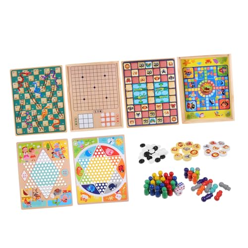 Abaodam 1 Set Schachspielzeug Schachspiel Brettspielzeug Schachspielzeug Multifunktionales Schachspielzeug von Abaodam