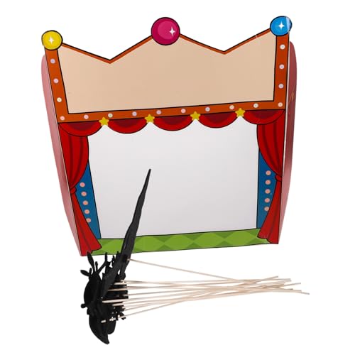 Abaodam 1 Set Schattenpuppen-Theater-kit Wissenschaftliches Experimentierwerkzeug Für Kinder Kreatives Geschichtenerzählspielzeug Handpuppen-bastelset von Abaodam