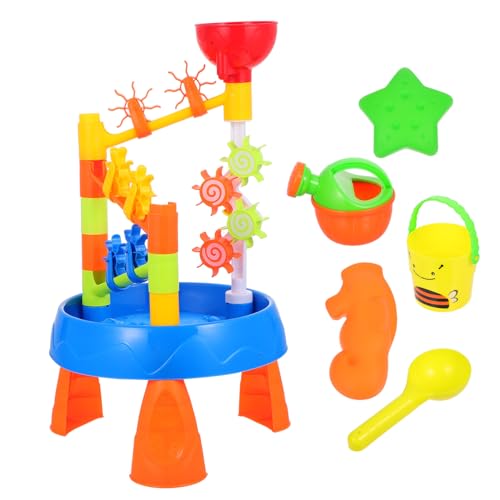 Abaodam 1 Set Strandtisch Kinderspielzeug Kinderspielzeug Wassersandtischspielzeug Kinderstrandspielzeug Strandspielzeug Für Strandspielzeug Strandsandspielzeug Sandtisch Spielset Bunter von Abaodam