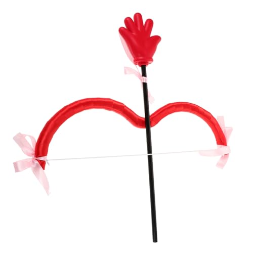 Abaodam Kostümzubehör Zum Valentinstag: Mini-Cupids-Bogen- -Set für Mädchen Jungen Erwachsene und Cosplay-verkleidung von Abaodam