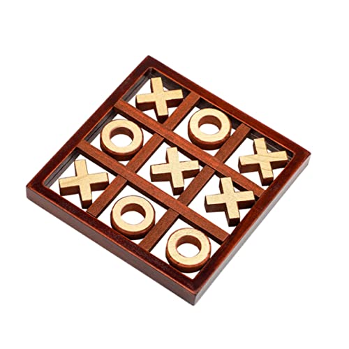 Abaodam 1 Set Xo Brettspiel Schach Lustiges Schach Schlachtspiel Pädagogisches Eltern Schachspielzeug Pädagogisches Holz von Abaodam