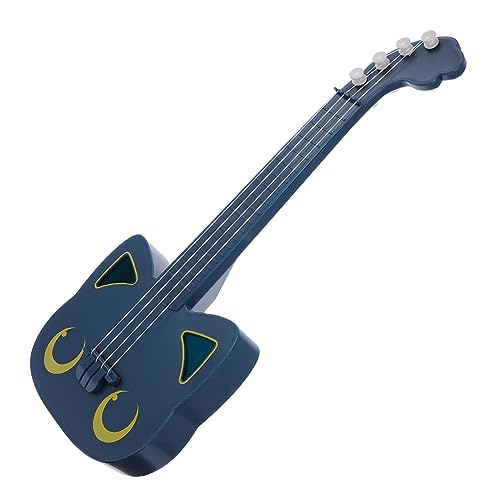 Abaodam 1 Stk Ukulele Akustisch Instrument Kleine Gitarre Schrapnell Xylophon Mandoline Musik Bausatz Rosa E-gitarre Musical Minigitarre Blue Plastik von Abaodam