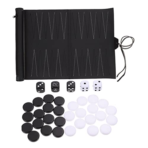 Abaodam 1 Stück Backgammon Brett Aufrollbar Turnierschach Reise Backgammon Schachbretter Für Erwachsene Brettspiele Reiseschach Internationales Schachbrett Schachspiel Teil von Abaodam