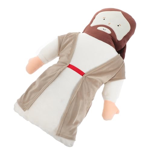 Abaodam 1 Stück Jesus-kissenspielzeug Jumbo Tröster Figur Statue Karikatur Seltsam Christus Plüschtiere Kissen Für Körper Cartoon-plüsch Sofakissen Kristall Superweich von Abaodam