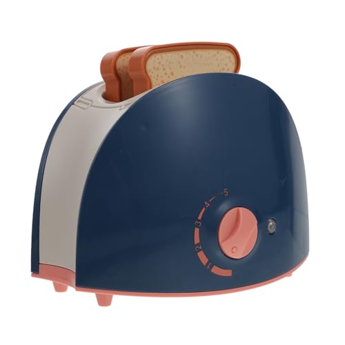 Abaodam 1 Stück Simulierte Brotmaschine Kind Spielspielzeug vorgeben Küchenspielzeug Kitchen Toys Kid Toys Simulation Toaster Mini- - Plastik Blue von Abaodam