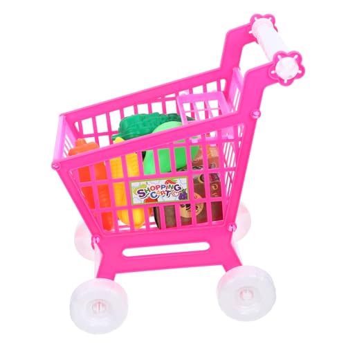 Abaodam 1 Teiliger Simulations Einkaufswagen Einkaufswagen Handwagen Kinder Einkaufswagen Lauflernwagen Mini Trolley Spielzeug Einkaufsdienstprogramm Kleinkind Spielzeug Kinder von Abaodam