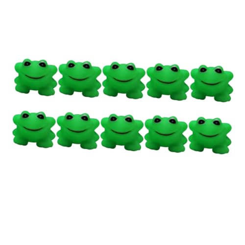 Abaodam 10 Stück Teiliges Badespielzeug aus Weichem Material Sicher und Leicht Quiekende Badefrösche für Junge Mädchen und Kleinkinder Kreatives Wasserspielzeug für Spaßige Badeerlebnis Abaodam 10 Stück Teiliges Badespielzeug aus Weichem Material Sicher und Leicht Quiekende Badefrösche für Junge Mädchen und Kleinkinder Kreatives Wasserspielzeug für Spaßige Badeerlebnis von Abaodam