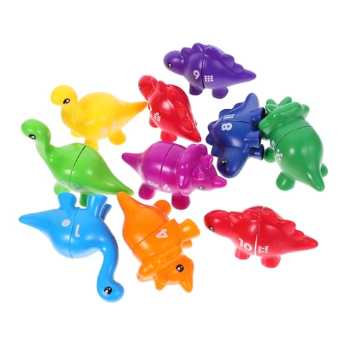 Abaodam 10stücke Spielzeug Dinosaurier Form Zuordnungsspielzeug Junge Mädchen Englisch Zahlen Lernen Spielzeug Aus Sortierspiel Sinnesspielzeug Lernspiel Für Kleinkinder Abaodam 10stücke Spielzeug Dinosaurier Form Zuordnungsspielzeug Junge Mädchen Englisch Zahlen Lernen Spielzeug Aus Sortierspiel Sinnesspielzeug Lernspiel Für Kleinkinder von Abaodam