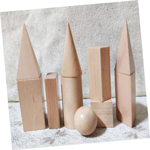 Abaodam 10stücke Holzbausteine Für Junge Mädchen Geometrie-lernspielzeug Intelligenzspielzeug Praktisches Lehrmittel Für Frühes Lernen Abaodam 10stücke Holzbausteine Für Junge Mädchen Geometrie-lernspielzeug Intelligenzspielzeug Praktisches Lehrmittel Für Frühes Lernen von Abaodam