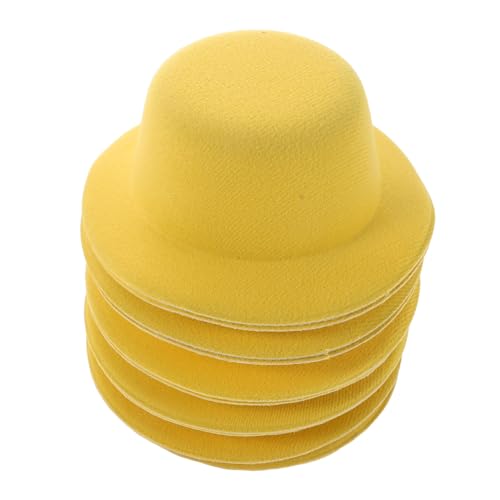 Abaodam 10 Stück Teiliges Mini Hüte Miniatur Bowler Caps für DIY Bastelprojekte Puppen und Kleine Haustiere Leichtes Material Komfortabel für Haustier Puppenkopfdeko für Abaodam 10 Stück Teiliges Mini Hüte Miniatur Bowler Caps für DIY Bastelprojekte Puppen und Kleine Haustiere Leichtes Material Komfortabel für Haustier Puppenkopfdeko für von Abaodam